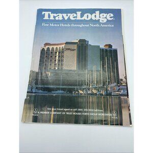 Travelodge Magazine 1978 Hawaii Columbia WTC Tennis OJ Hertz Tandy Lloyd Bridges